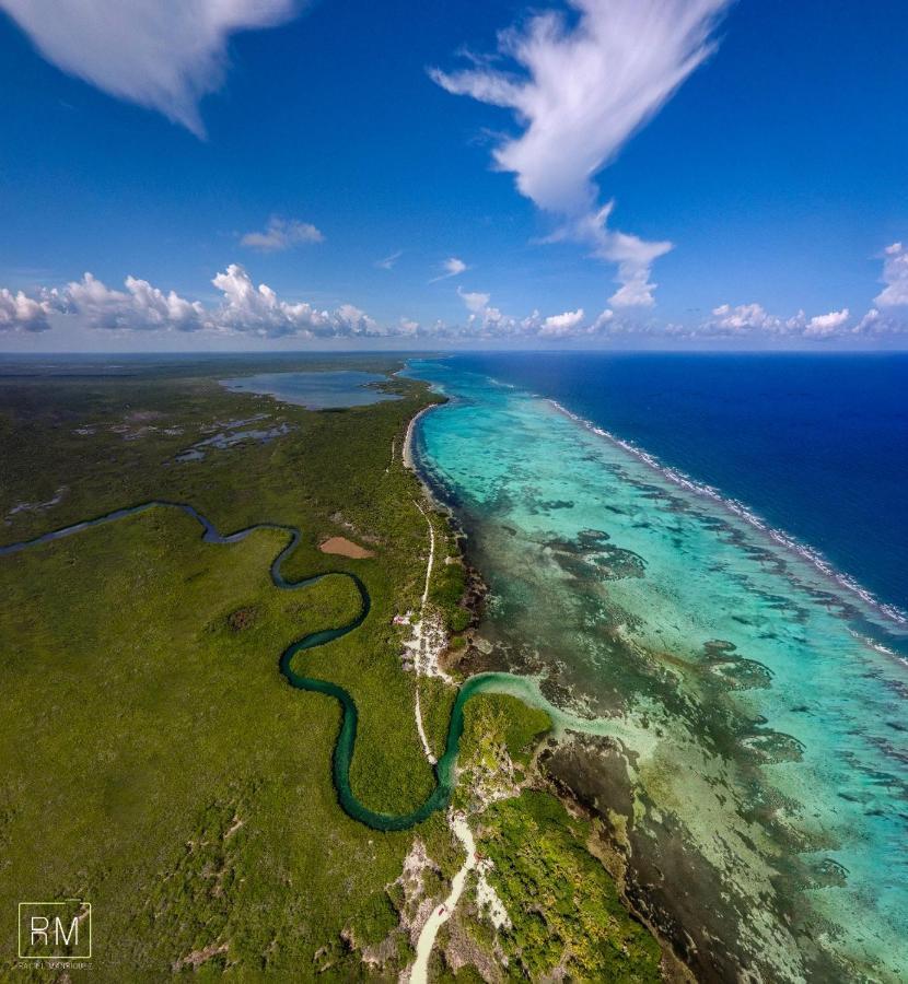 Casa Arte Bacalar Lägenhet Exteriör bild